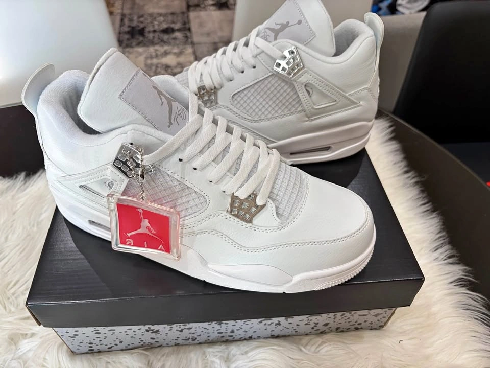 Jordan 4s Pure Moneys
