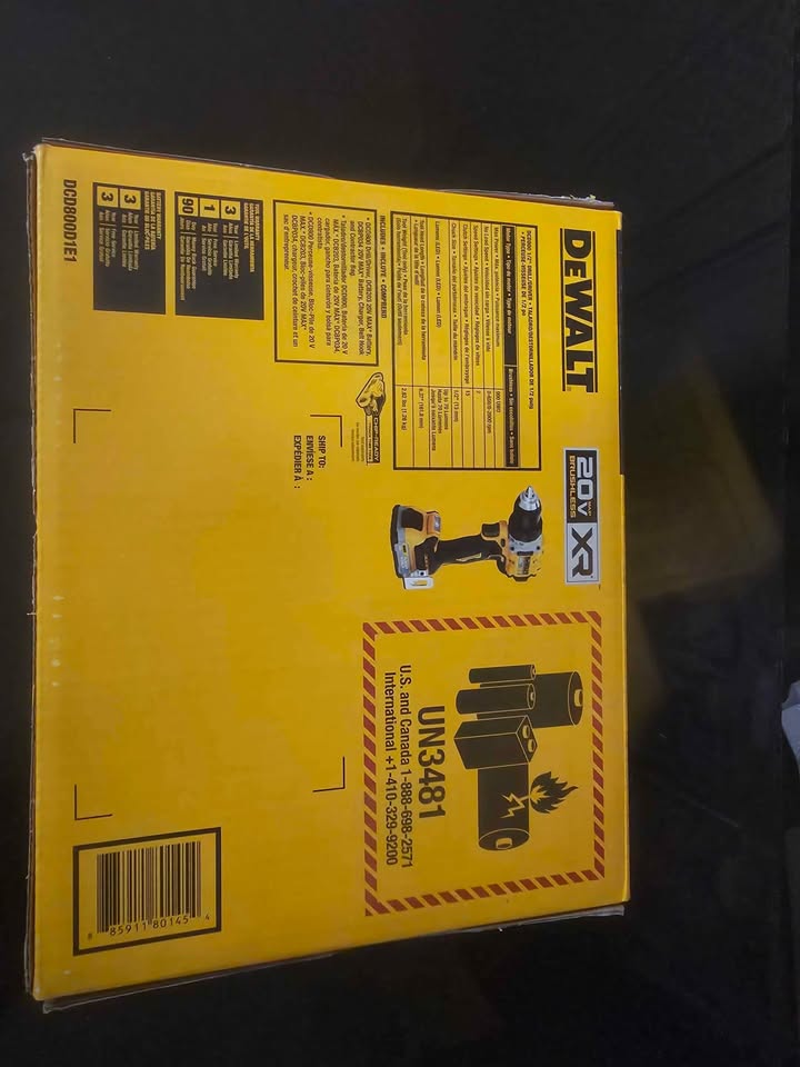 DEWALT 20V MAX XR Cordless Drill Kit - New - photo 4