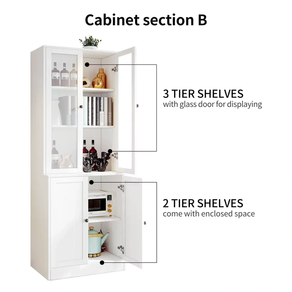 Reshelle Book Cabinet Storage Bookcase - photo 3