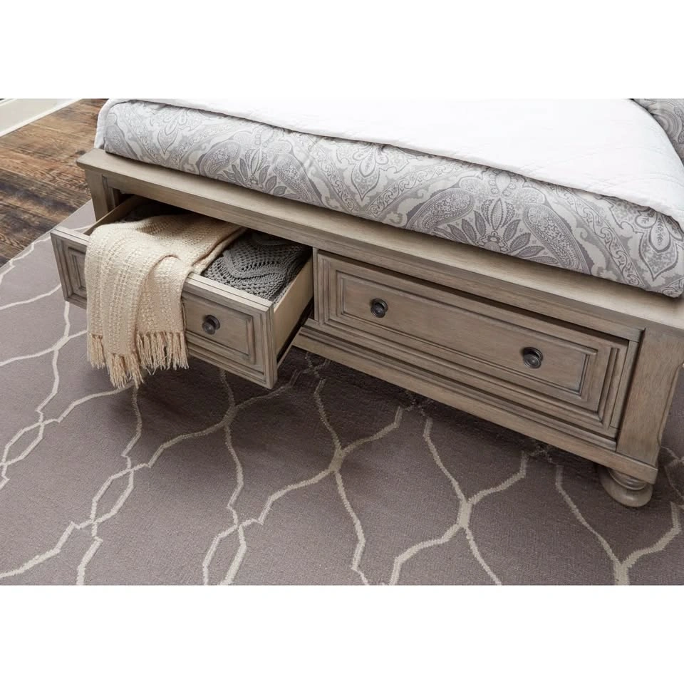 Alek Low Profile Storage Platform Bed (Eastern King) - photo 3