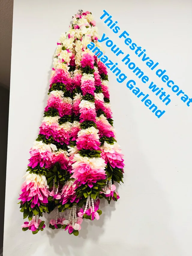 Jasmine febric decor for Diwali festival event thumbnail