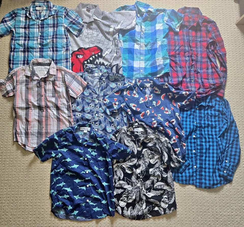 Kids Dress Shirts- Size 10-12