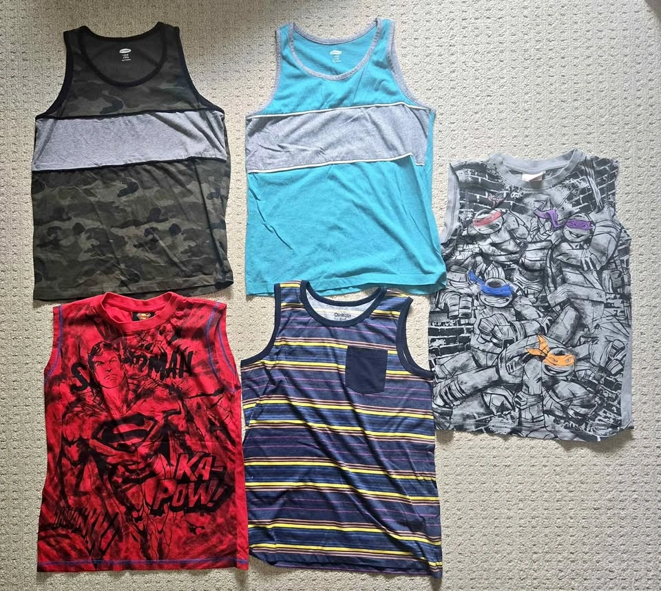 Boys Tank Tops- Size 10-12