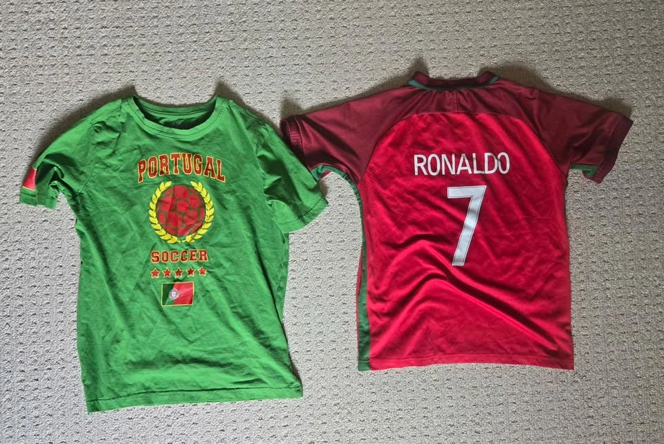 Kids Portugal Soccer Shirts - photo 2
