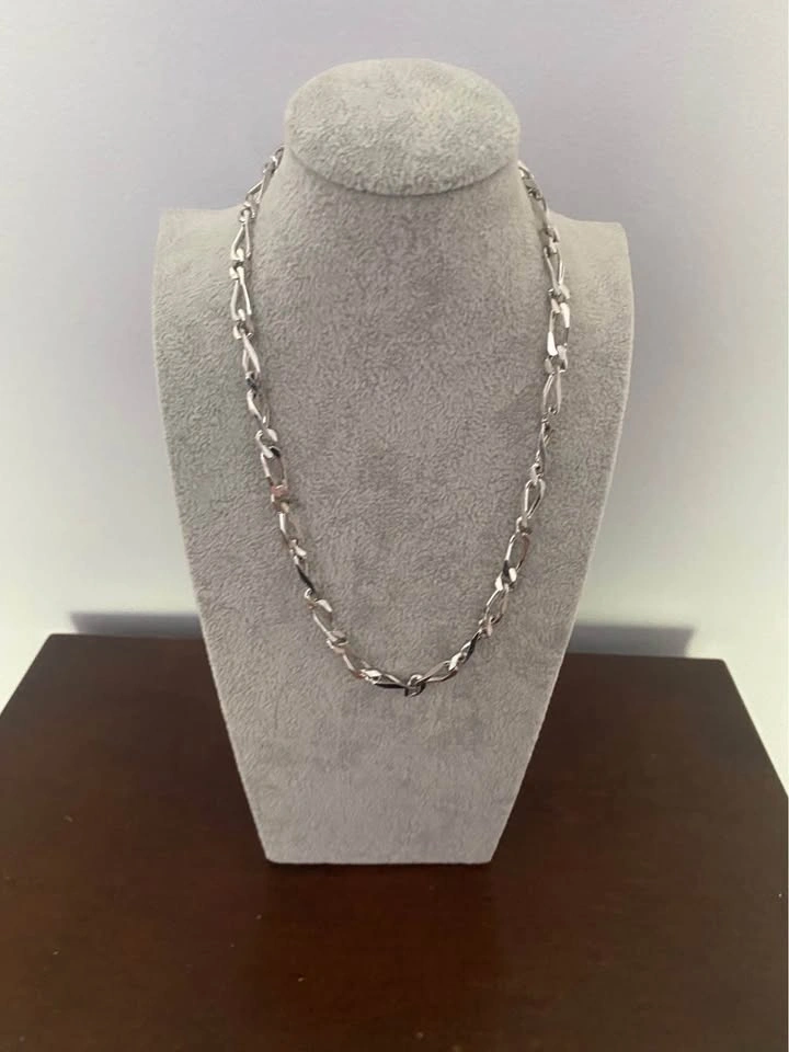 Monet Silver-Tone Chain Necklace - photo 3