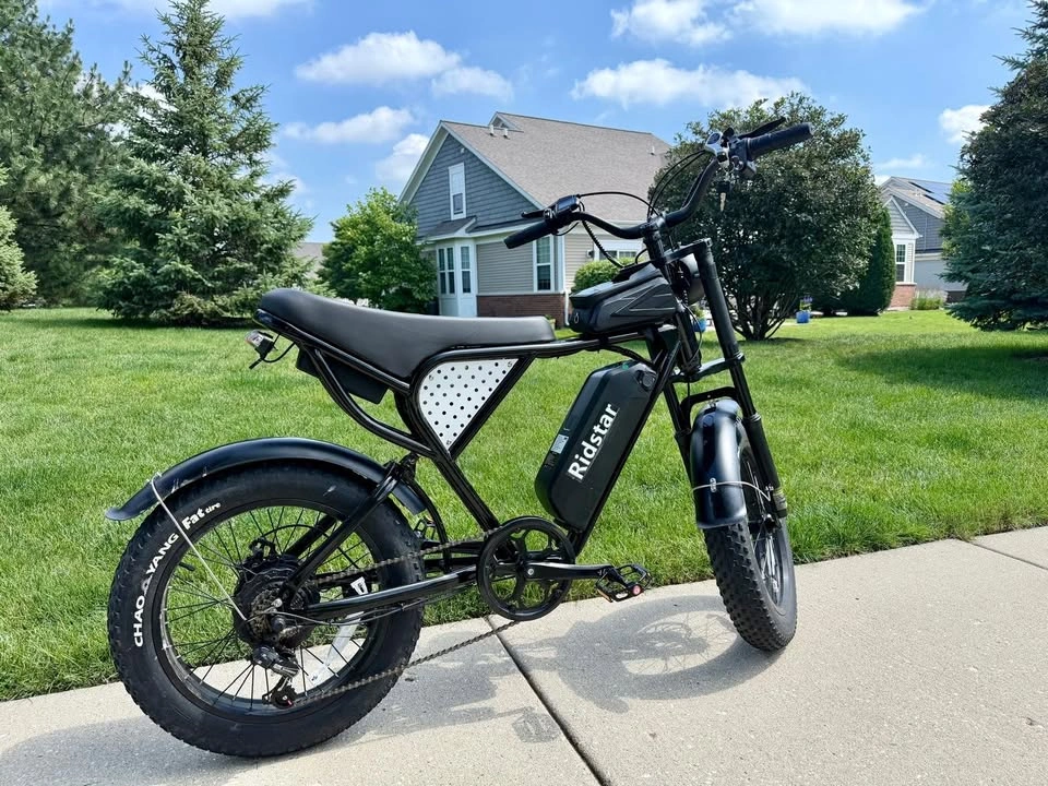 2026 Ridstar 1500W Fat Tire Ebike - 53 Miles + Extras - photo 3