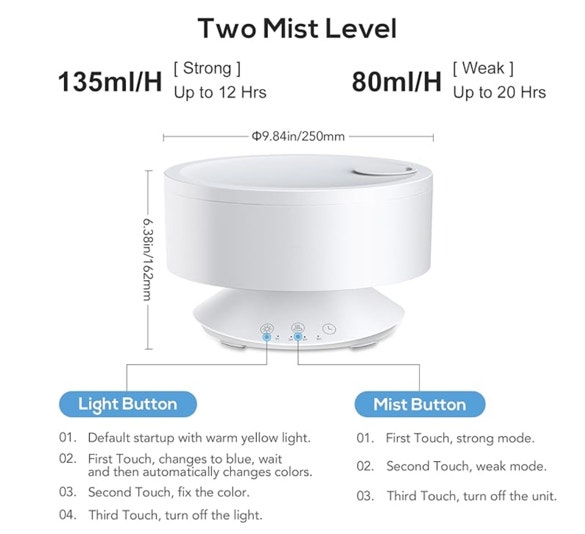 Mood Light Humidifier - photo 5