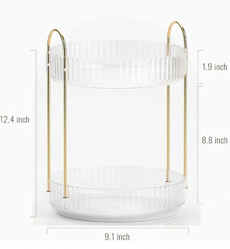 2 Tier Rotating Organizer - photo 3