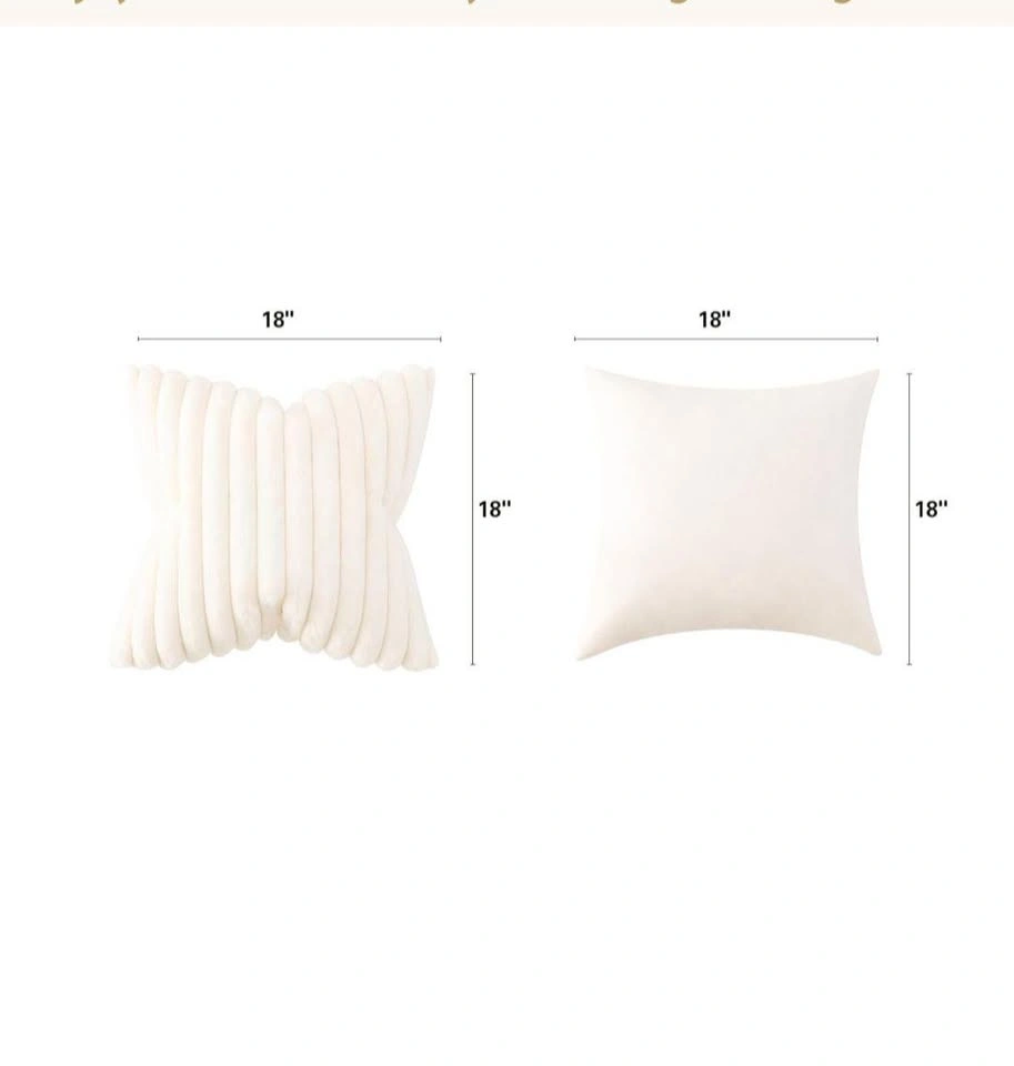 Plush Couch Cushions x 2 - photo 4