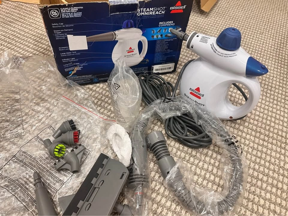 BISSELL Steam Shot OmniReach Handheld Steam Cleaner - photo 5