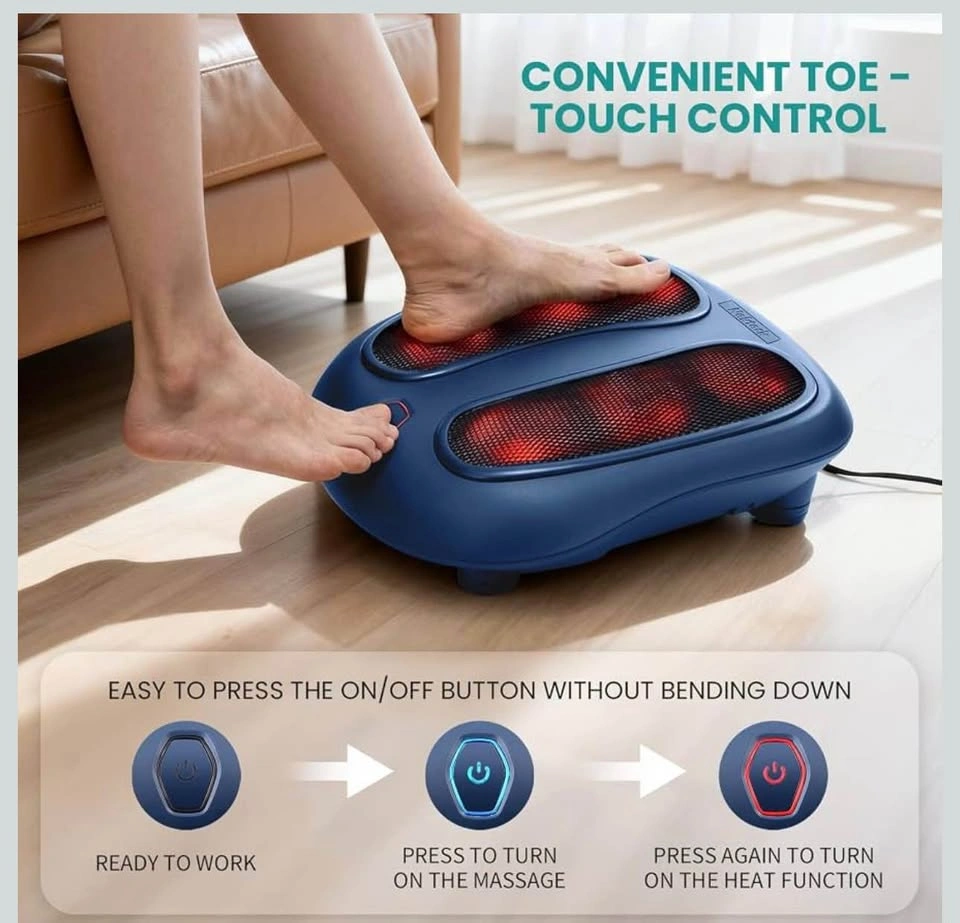 Nekteck Shiatsu Heated Electric Foot Massager - photo 3