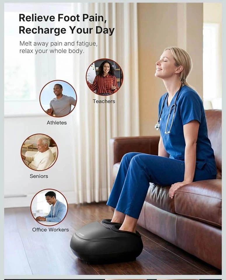 Shiatsu Foot Massager Machine with Heat - photo 2