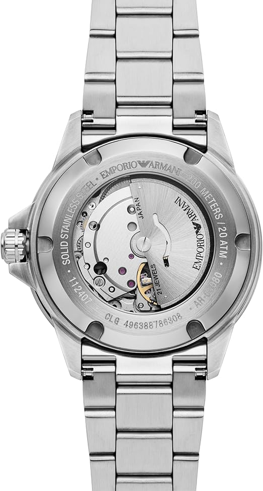 Armani Men's Sea Explorer Elite Automatic Stainless Steel Watch - photo 5