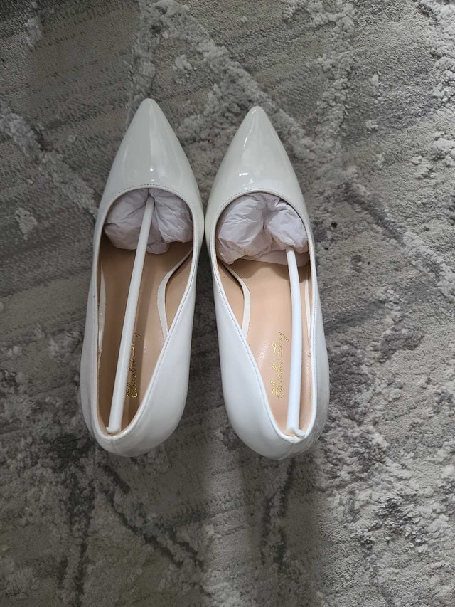 Elisabet Tang White High Heels