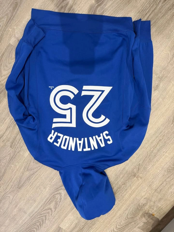 Nike Blue Jays Santander Hoodie - Size Medium - photo 2