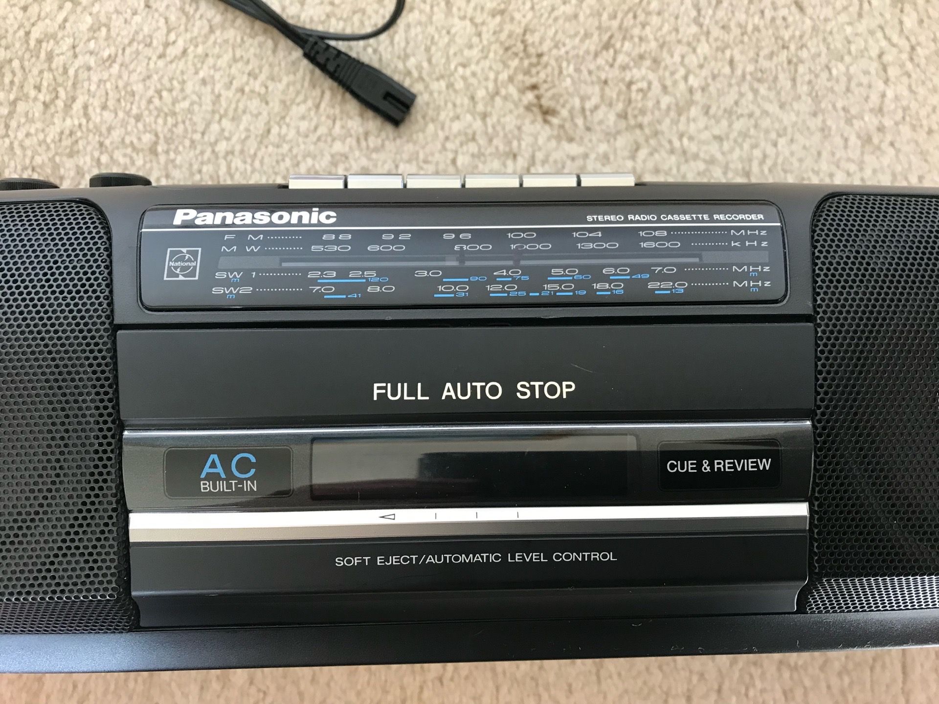PANASONIC RX-FS STEREO BOOMBOX - photo 3