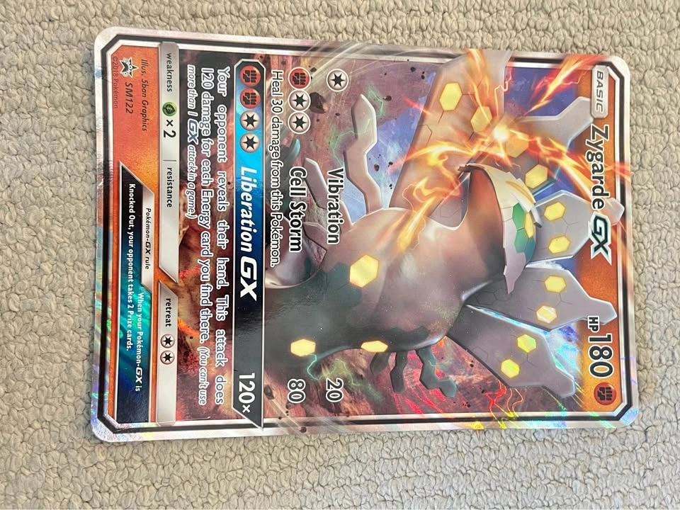Zygarde GX SM122 Jumbo Pokemon