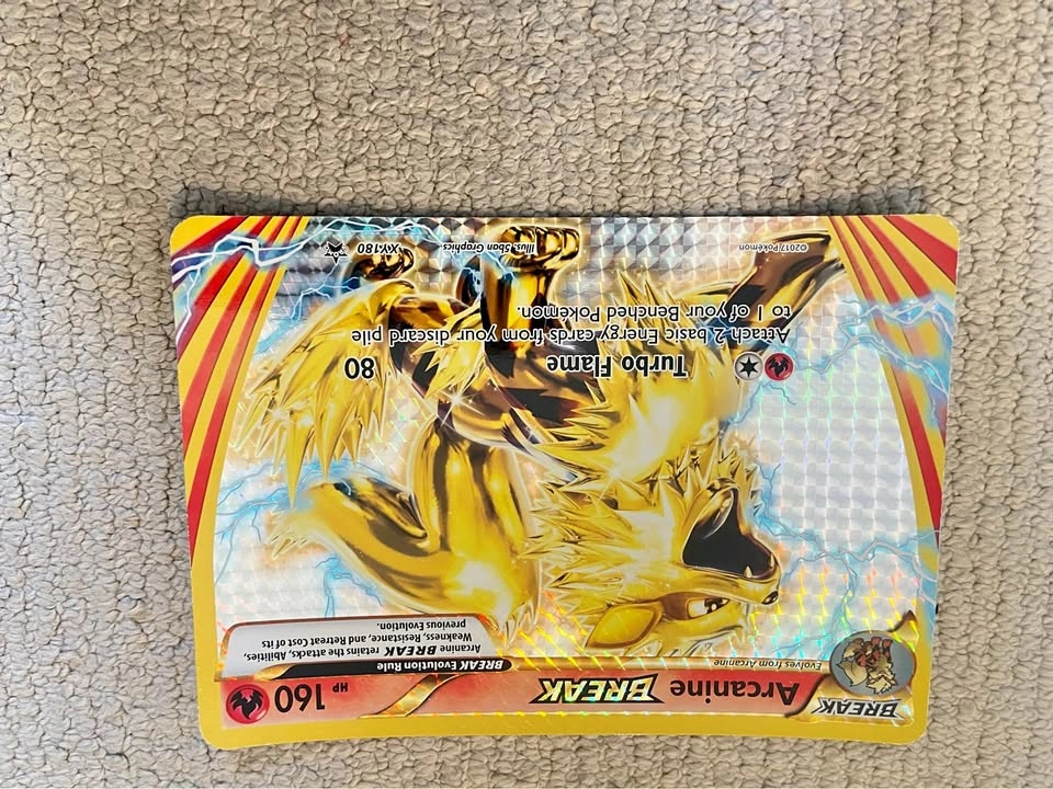 Arcanine Break XY180 Jumbo Pokemon