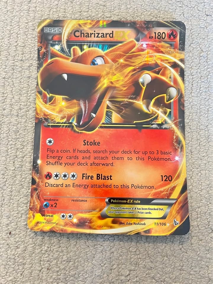 Charizard EX 11/106 Jumbo Pokemon