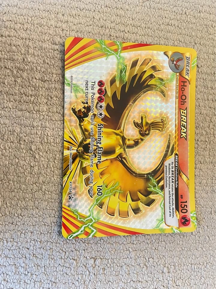 Ho-Oh Break XY154 Jumbo Pokemon