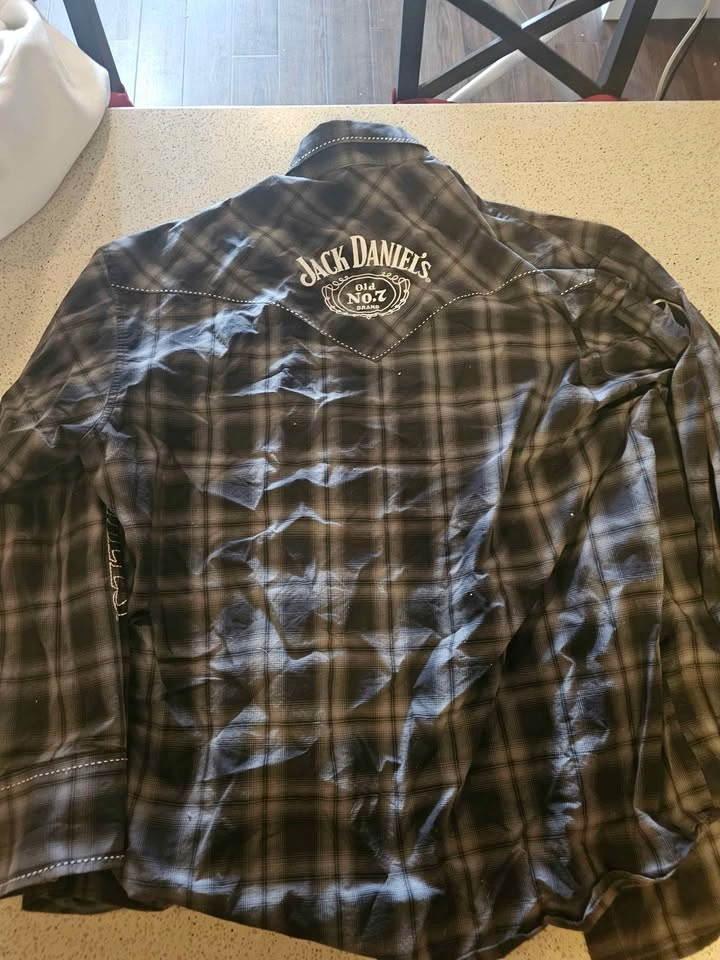 Wrangler x Jack Daniel's Western Pearl Snap Shirt - photo 2