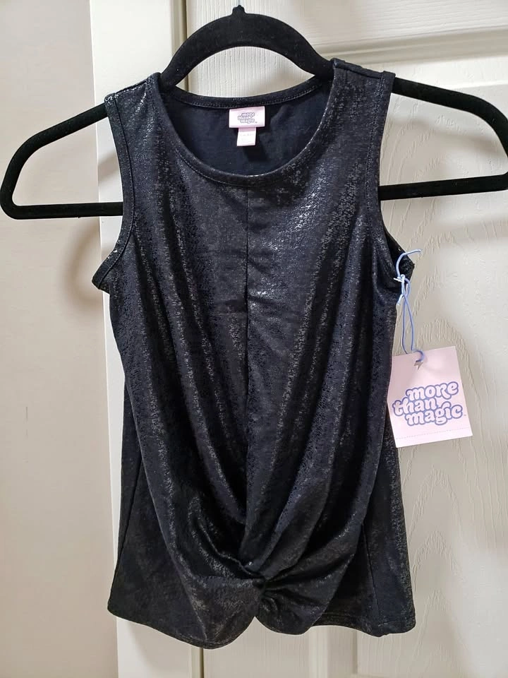 NEW! More Than Magic Girls Foil Printed Tank Top (6/6X)