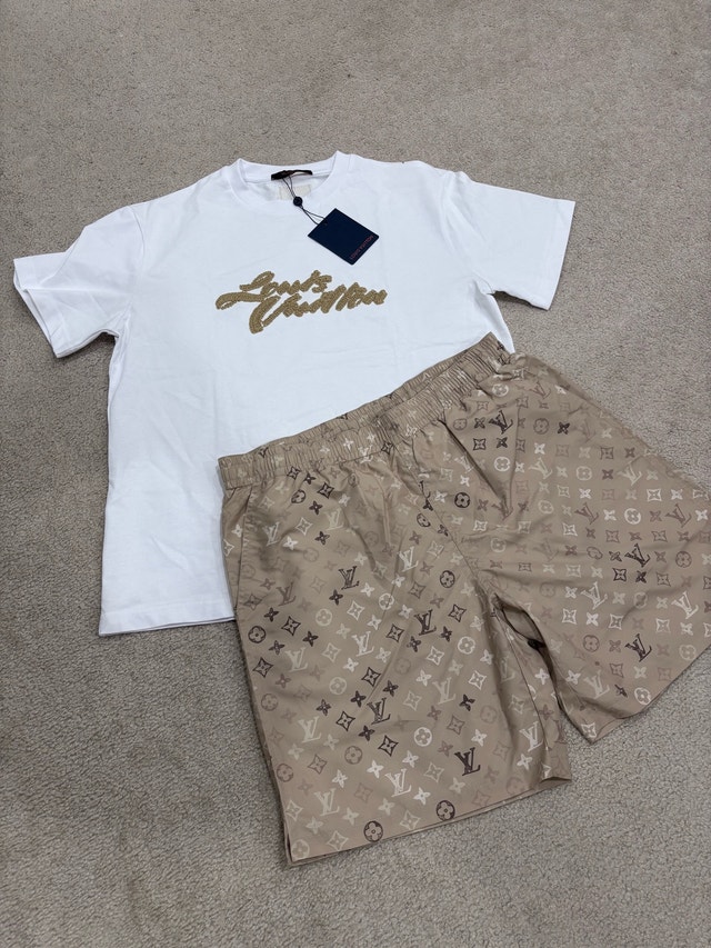 Louis Vuitton shirt & shorts