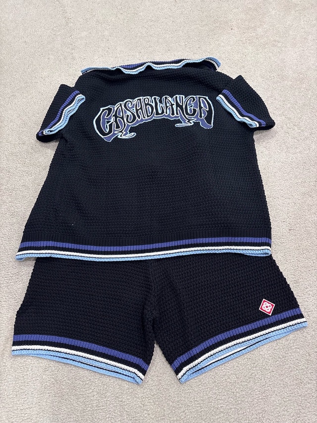 Casablanca tennis shirt & shorts
