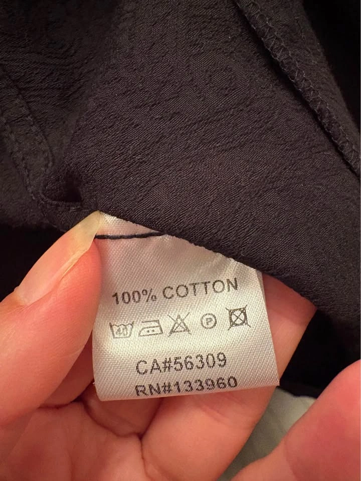 Men’s Black Button Up Shirt - photo 4
