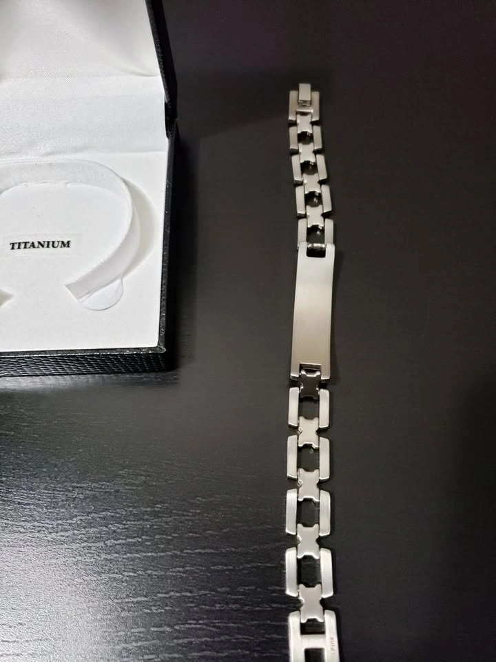 NEW! Titanium Alpine Medical Alert ID Bracelet - photo 3