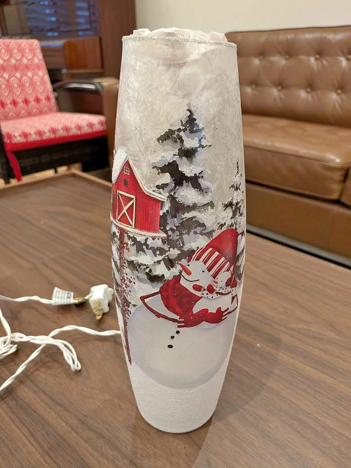 Snowman Table Light
