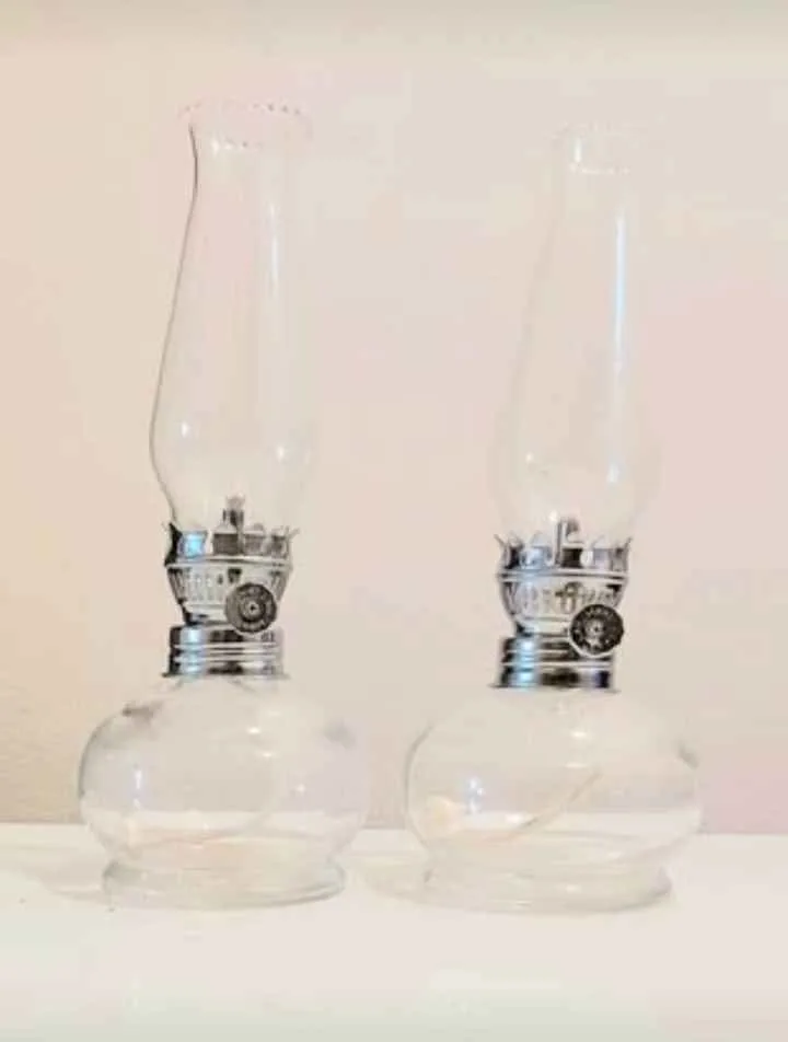 Pair of New Ellipse Oil Lamps thumbnail