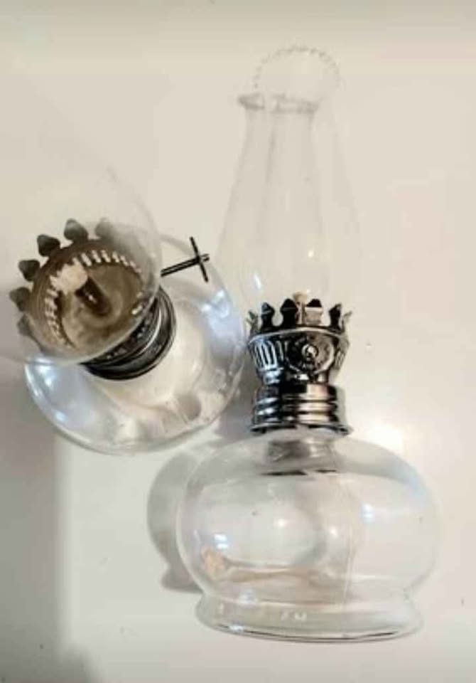 Pair of New Ellipse Oil Lamps - photo 3
