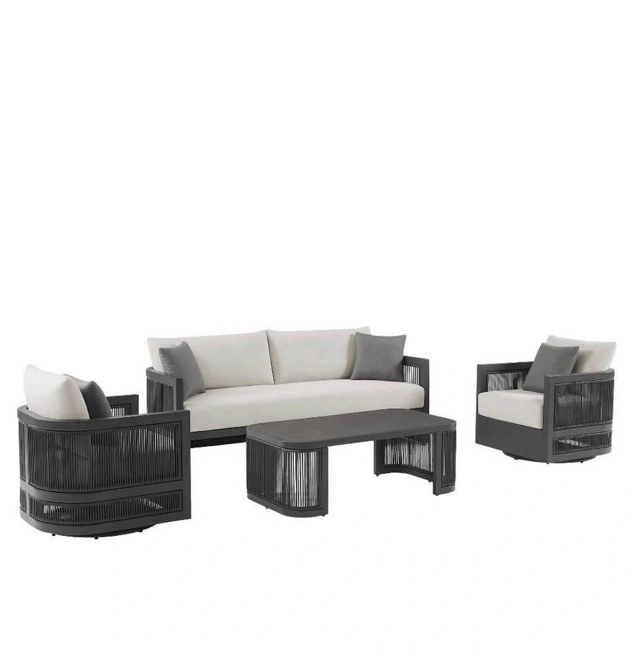 Henredon Annalise 4-Piece Outdoor Patio Seating Set - photo 3