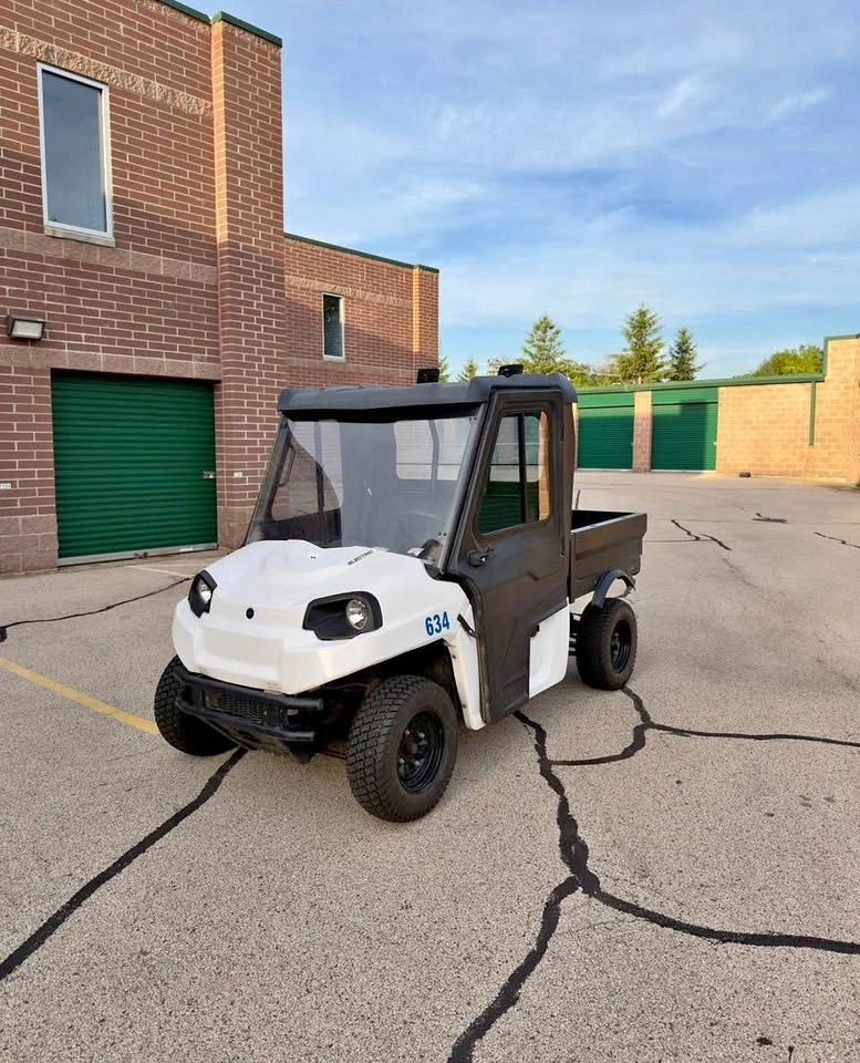 2018 Polaris GEM UTV Enclosed Cab, Powered Dump Bed, Heater