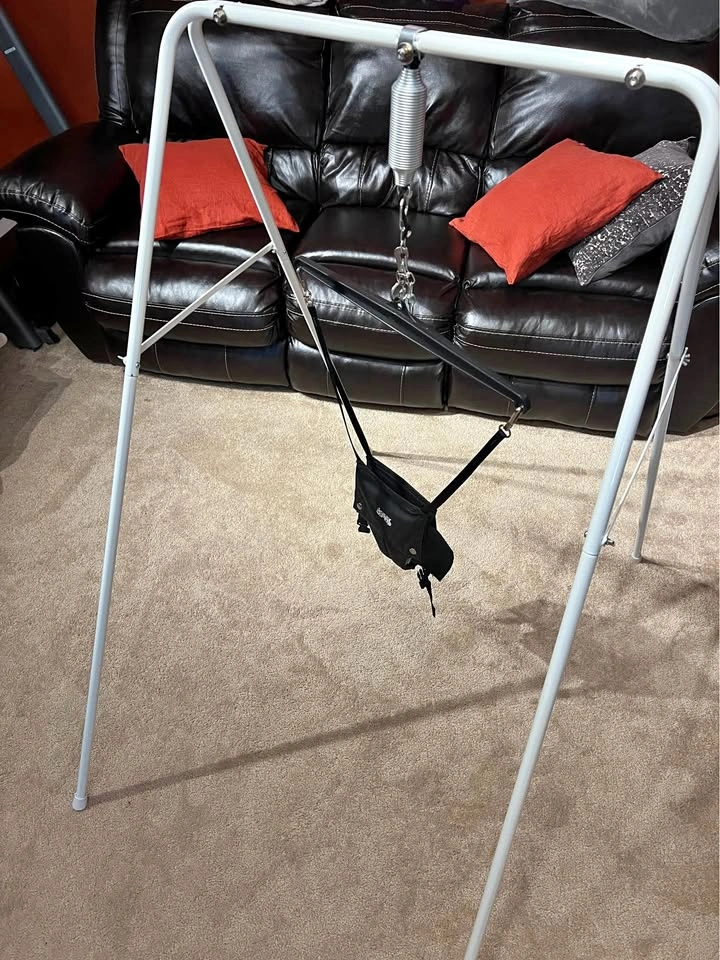 Jolly Jumper baby exerciser with stand
