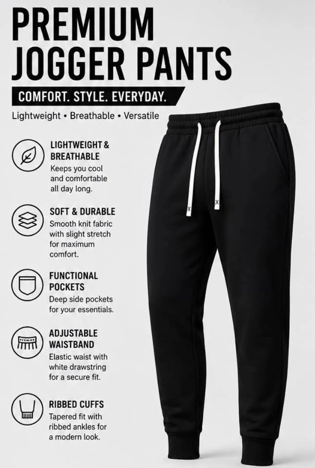Premium Jogger Pants - photo 4