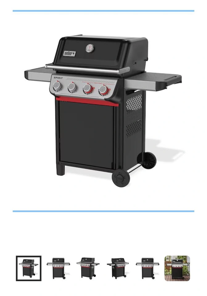 Weber Spirit E-425 Liquid Propane 4-Burner BBQ - photo 3