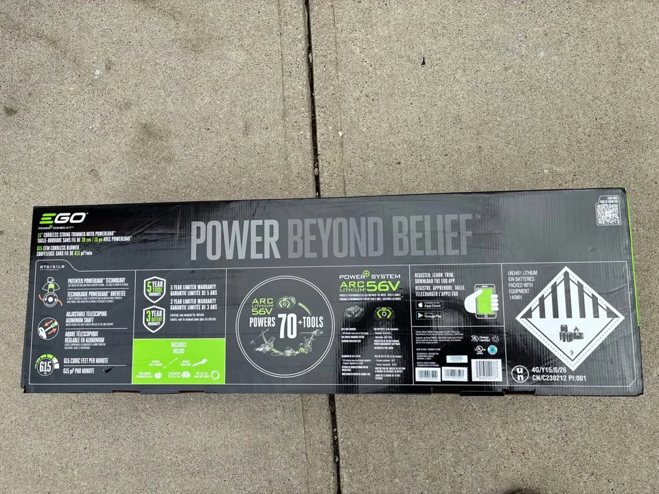 EGO POWER+ Powerload 615 CFM Leaf Blower and 15-in Trimmer - photo 3