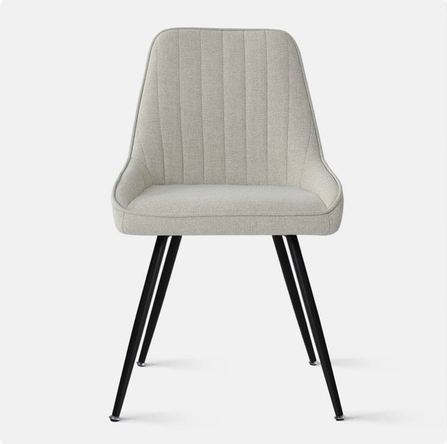 Brand New Gemini Fabric Dining Chair, 2-pack - photo 3