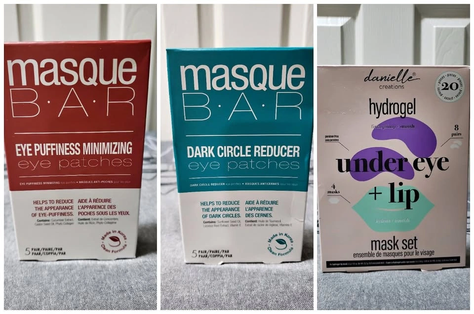 3 Boxes of Eye & Lip Masks + Eye Patches
