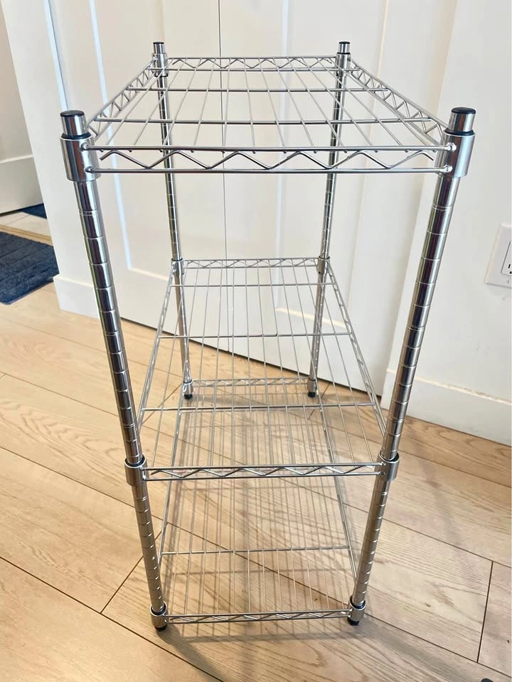3-tier Utility Cart (Stainless Steel)