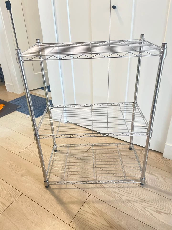 3-tier Utility Cart (Stainless Steel) - photo 2