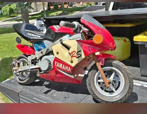 Yamaha POCKETBIKE NOT RUNNING need a carb