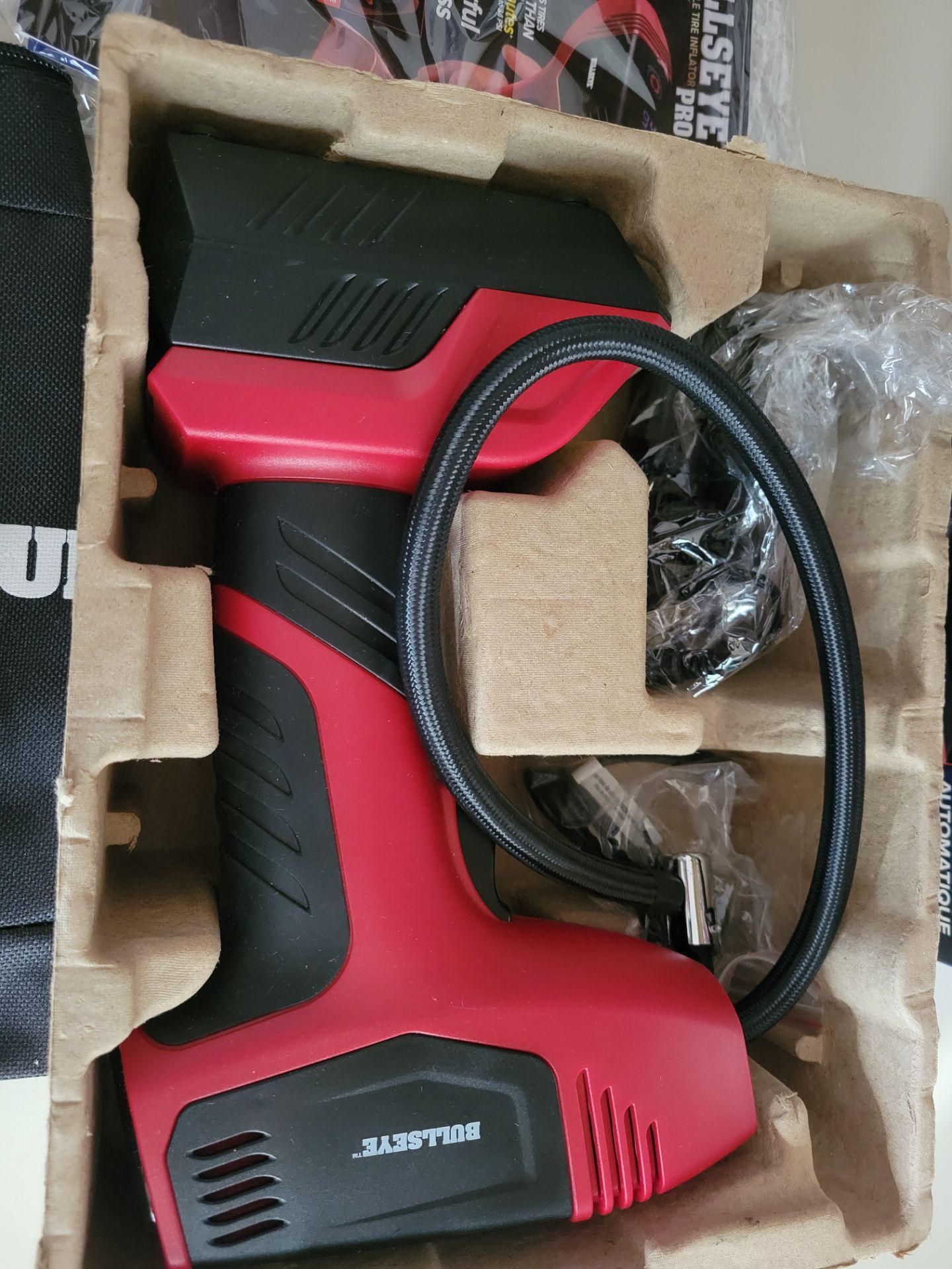 Bullseye Pro Portable Rechargeable Tire Inflator - photo 2