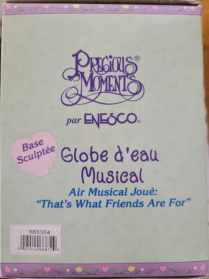 Precious Moments Enesco Musical Waterball - photo 3
