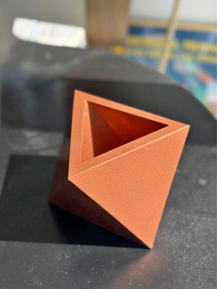 Copper Geometric Pot/Planter/Holder
