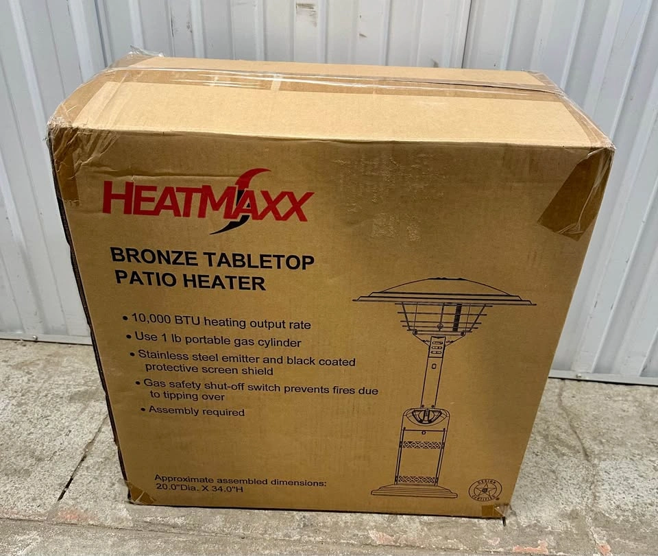 HeatMaxx Bronze Tabletop Patio Heater - photo 2