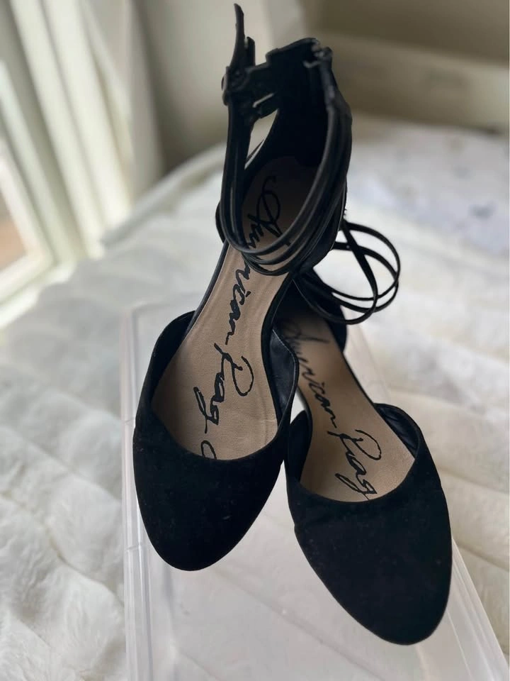 Flat black shoes - photo 3