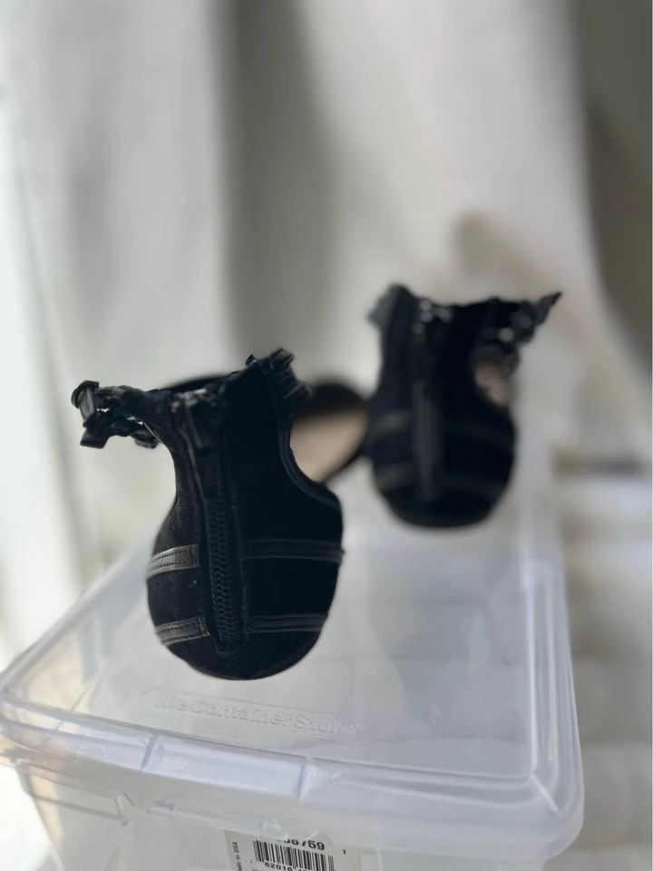 Flat black shoes - photo 5